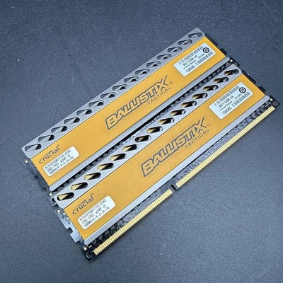 Ballistix Tactical 8GB DDR3L 1600 Low Profile Desktop Memory Model-x2 - Image 1 of 4