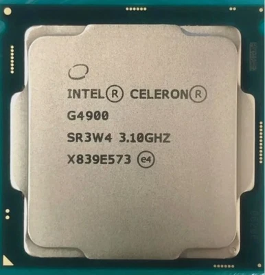 8Th Gen Intel Celeron G4900 LGA 1151 CPU Processor 3.10GHz Dual Core SR3W4 - Image 1 of 2