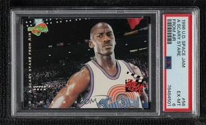 1996 Upper Deck Space Jam Sneak Peeks Michael Jordan #56 PSA 6 HOF 4kh - Foto 1 di 3