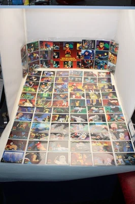 90 cards Adventures of BATMAN ROBIN CARDS - Complete Set 1995 Skybox - Image 1 of 4