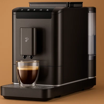 Tchibo Esperto Caffè 2 Kaffeevollautomat Schwarz Edelstahlmahlwerk 19 bar - Bild 1 von 4