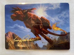 Red XIII, Proud Warrior 30/53 Gold-Stamp Art Series MTG Final Fantasy - Picture 1 of 2