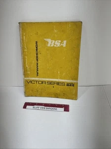 Vintage BSA Workshop Manual B44 Victor Enduro GP Special 1966 1967 1968 Models - Bild 1 von 5