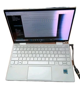 HP ENVY x360 Convertible i5-1135G7 Damaged. Spares Repairs. Check Pics 4 Details - Picture 1 of 8