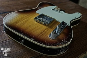 Telecaster Custom 62 Sunburst relic Body (Custom Quality) - Imagen 1 de 9