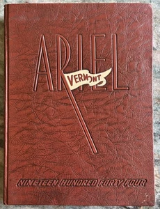 1944 University of Vermont - ARIEL Yearbook (Burlington) - Picture 1 of 3