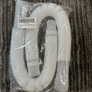 Above Ground Pool Skimmer Hose 2 Pack & 4 Metal Clamps Set Replacement Parts NEW - Picture 1 of 4