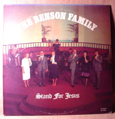 The Benson Family Mint/NM Stereo Lp - Stand For Jesus - Mark 5 Records 1970’s - Image 1 of 3
