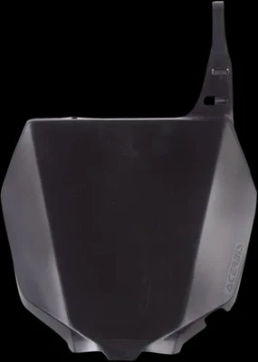 Placa frontal preta Acerbis para Suzuki RM125 01-08 - Imagem 1 de 4