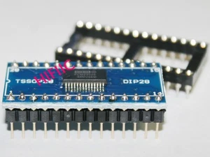 1PCS PCM2902E ON DIP ADAPTER+DIP28 SOCKET - Picture 1 of 1