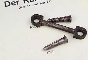 Swiss K31 Strap Mount / WW2 Schmidt Rubin 1931 Carbine Sling Swivel - Picture 1 of 1