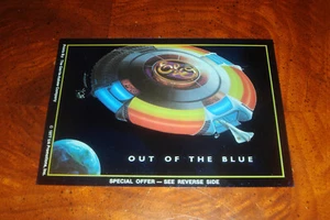 Electric Light Orchestra ELO Out Of The Blue 1977 Mylar Foil Poster PROMO Flyer - Picture 1 of 2