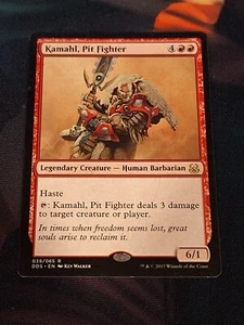 Kamahl, Pit Fighter - Duel Decks: Mind vs. Might Magic the Gathering MTG Nice! - Picture 1 of 2