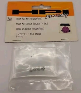HPI Racing Nylon Lock Nut M2.6 Rc Hardware Z661 - Picture 1 of 1
