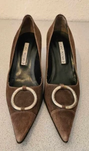 Luciano Padovan Damen Pumps braun Größe 39   Y - Bild 1 von 4