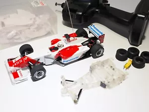 Kyosho Mini-Z F1 AM27MHz TOYOTA TF Fullset USED W/ white body set - Imagen 1 de 15