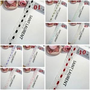 3x91cm New Hollowed Out Lace Lace Handmade DIY Trim Baby Clothes Skirt Hem Decor - Picture 1 of 21