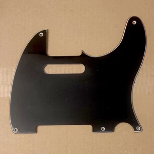 Pickguard 3ply noir/blanc/noir pour Telecaster 5 vis - Foto 1 di 4