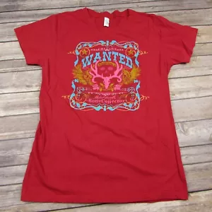 T-shirt Michael Waddell Bone da collezione taglia 2XL Girly Red Wanted Tultex - Foto 1 di 6