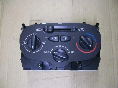PEUGEOT 206 CC BEHR HEATING VENTILATION CONTROL PANEL 85858 A/C OFF 2001 REG  - Image 1 of 4