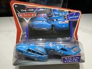 Disney Pixar Cars Supercharged Movie Moments Sr & Sra EL REY Raro Internacional - Imagen 1 de 5