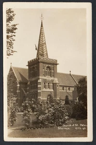 AK Staines Middlesex die Kirche St. Peter frühe RP von Hausarzt - Bild 1 von 2