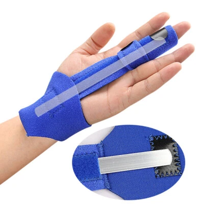 Adjustable Trigger Finger Splint Straightener Corrector Braces Support Protector - Image 1 of 4