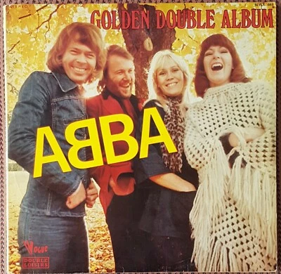 ABBA GOLDEN DOUBLE ALBUM 1976 FRANCE 2- LP BEST OF, 24 SONGS,FAB GATEFOLD SLEEVE - Image 1 of 3