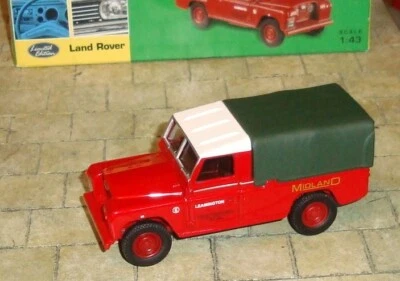 LAND ROVER SERIES II - MIDLAND RED - 1:43 scale - VANGUARDS - c2002 - LTD EDITN - Image 1 of 4