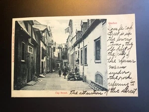 Early 1900s QUEBEC CANADA OLD VIEW ON CAP STREET POSTCARD (59) - Picture 1 of 2