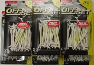 Pride OT23425-6 Professional Tee System - Offset Golf Tees - 2 3/4" 6--25 Packs - Picture 1 of 2
