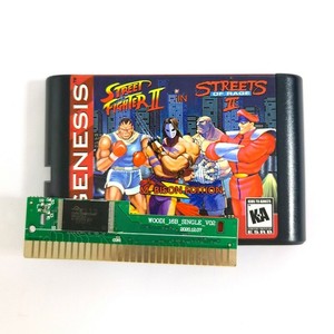 Streets Of Rage 2 M.Bison Edition 16 Bit MD Game Card Sega Mega Drive Genesis