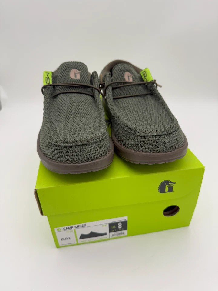 Gator Waders Mens Camp Shoes -Olive- - Image 1 of 1
