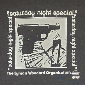 "SATURDAY NIGHT SPECIAL" LYMAN WOODARD T-SHIRT SZ: XL DetRetro313 - Picture 1 of 9