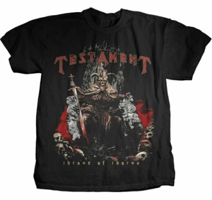 Testament Throne of Thorns M, L, XL Black T-Shirt - Picture 1 of 1