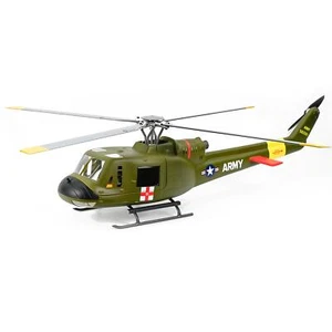 RTF Smart Helicopter FLYWING RC Scale Drone GPS Brushless Motor Army UH1 Plane - Picture 1 of 11