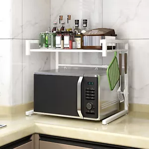 Kitchen Cart Kitchen Baker's Rack Utility Microwave Oven Stand Strong Bearing - Picture 1 of 19