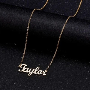 Personalized Name Necklace Jewelry Lobster Clasp Wedding Anniversary Custom Gift - Picture 1 of 5
