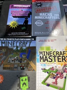 Minecraft Gamers Menge 4 offizielle & inoffizielle harte und Taschenbücher - Bild 1 von 10
