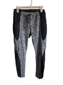 Betsy Johnson Talla M Joggers Yoga Pantalones Azul Cordón Nuevo con Etiquetas (Ec) - Imagen 1 de 6