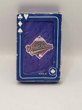 New Sealed 1993 World Series Playing Cards Toronto Blue Jays MLB Holograph Rare
