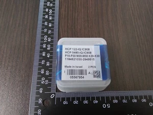 ISCAR HCP 0480-IQ IC908 / HCP 122-IQ IC908 2 PCS Replaceable carbide drill tips - Picture 1 of 2