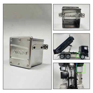 1pcs Metal Exhaust Tank for 1/14 Tamiya RC Truck Car MAN TGS TGX 56325 26329 - Picture 1 of 11