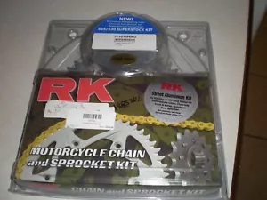 Genuine RK Motorcycle Chain & Spocket Kit Suzuki GSX 1300 R BUSA 08 UP HYABUSA - Bild 1 von 2