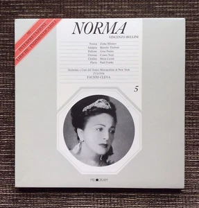 RARE VINTAGE 1954 BOXED LP SET Vincenzo Bellini: Norma, Melodram, 33 RPM - Imagen 1 de 7