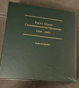 Album For US Commemorative Quarters 1999 - 2003 + Proofs Silver Littleton LCA17 - Picture 1 of 4