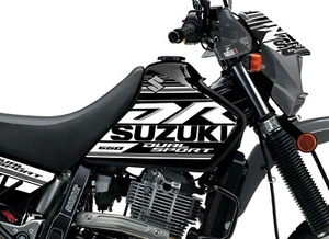 Suzuki DR650 GRAPHIC KIT DUAL SPORT GRAPHICS BLACK (1996 - 2024) - Picture 1 of 6