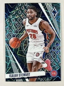 Isaiah Stewart 2023-24 Panini Phoenix - Phoenix Teal Lazer #134 Detroit Pistons - Picture 1 of 3