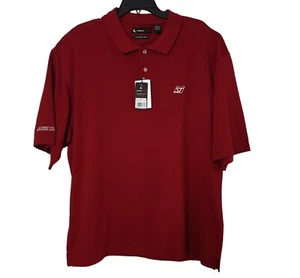 NWT Links Tech Techno Dry PGA Tour Golf Shirt XXL Moisture Wicking Embroidered - Picture 1 of 7