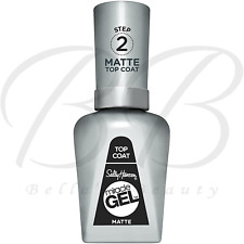 SALLY HANSEN Miracle Gel Matte Transparent Long Lasting Nail Top Coat 102 *NEW*